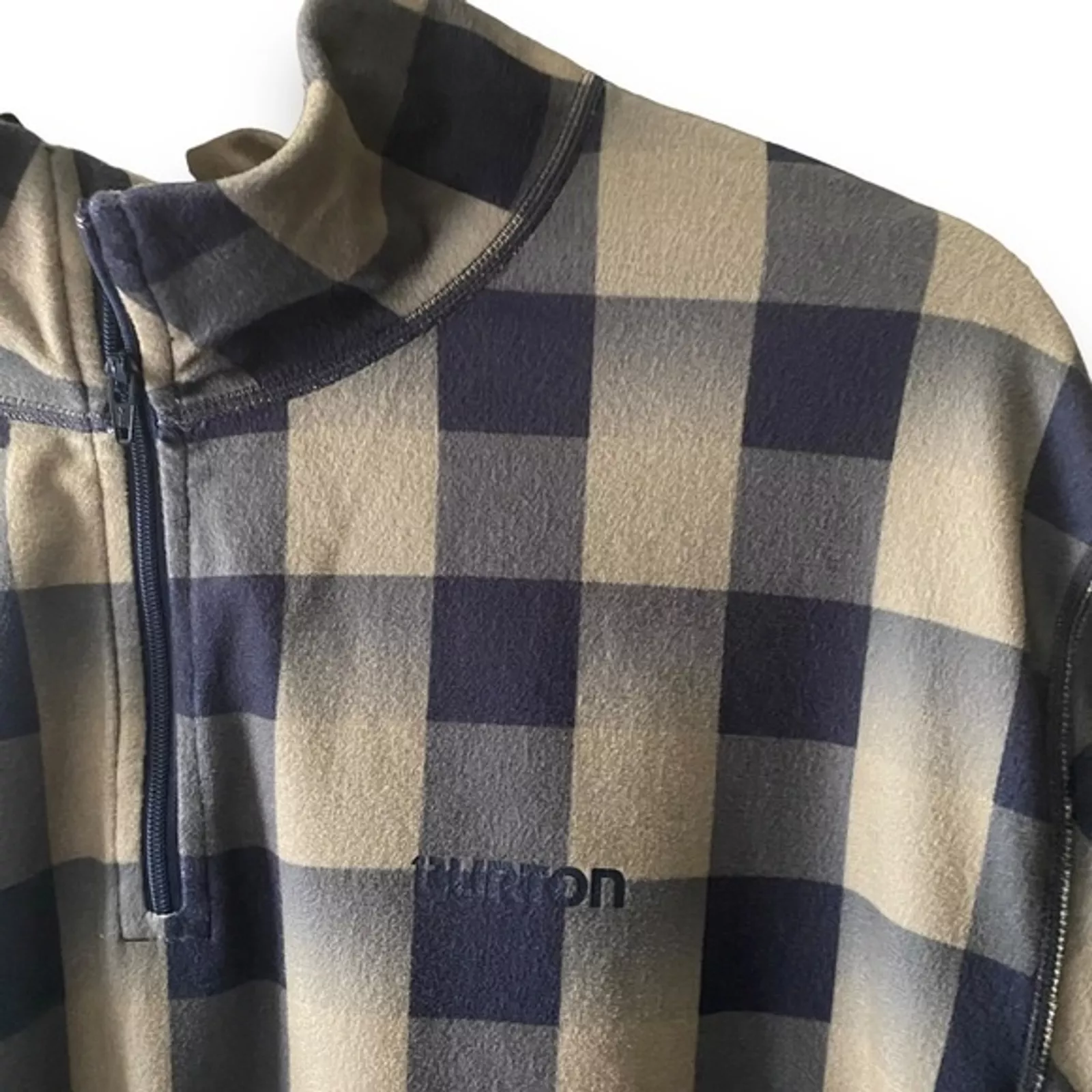 burton dryride fleexe quarter zip snowboard ski jacket