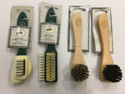 SPAZZOLA PULIZIA SCARPE E ACCESSORI IN SETOLA E OTTONE PER - Foto 4