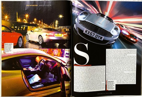 CAR MAGAZINE MAR-2008 - Aston Martin DBS, Bentley GT Speed, BMW 530d E60, Elise - Picture 10 of 12