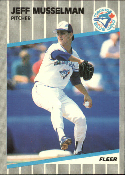 1989 Fleer #243 Jeff Musselman - NM