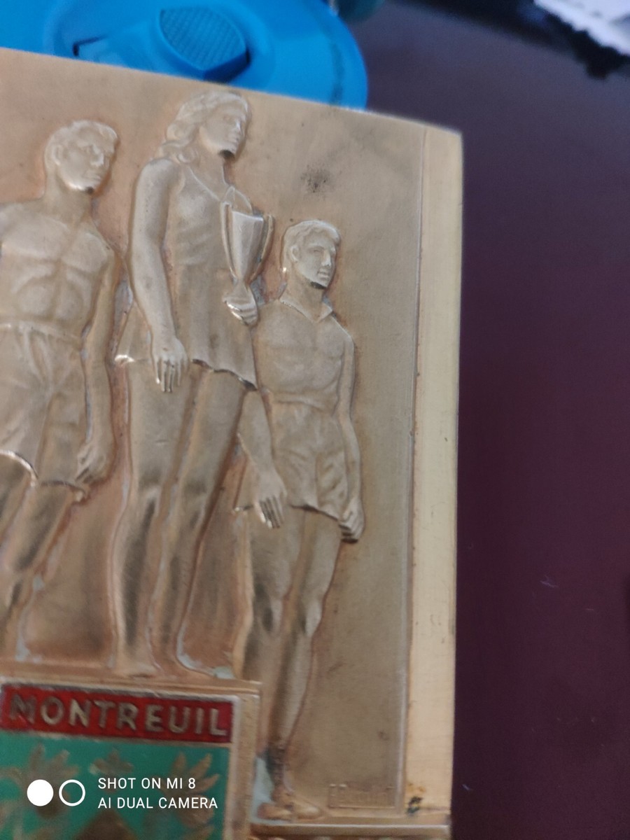 Médaille - France - Plaquette Jeux Olympiques 1900 - - Monnaies anciennes et