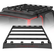 Hardtop Roof Rack Basket Cargo Carrier Storage For Jeep Wrangler Tj 1997-2006
