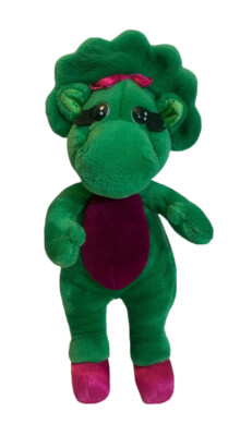 Baby Bop Plush Stuffed Barney Vintage 1992 Lyons Golden Bear 14'' Dinosaur PBS