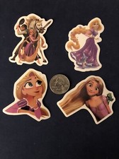 Disney Stickers - Disney Tangled Lot of 4 Stickers.