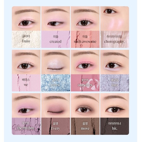 ESPOIR Eye Core Palette 9g 2colors with Brush Disney Edition K-Beauty - Picture 4 of 18