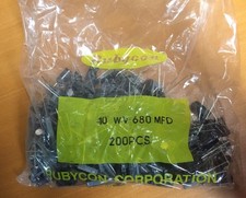Rubycon 10ZL680M8X16 Aluminium Electrolytic Capacitor 20 680 F 200pcs 1 lot