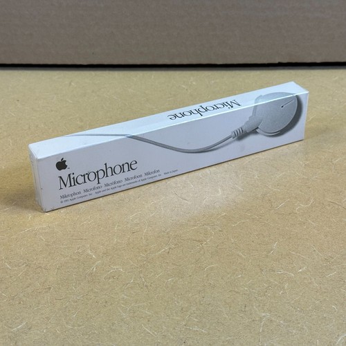 SEALED BOX _ Apple Computer Microphone 1991