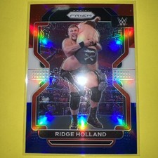 2022 Panini Prizm WWE Ridge Holland Red White Blue Prizm SP #154 SmackDown