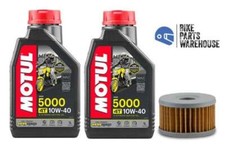 SUZUKI VL125 INTRUDER 2000-2007 MOTUL 5000 10W40 KIT SERVIZIO OLIO E FILTRO