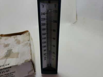 NEW Trerice Hydro-Therm HT31-47 2'' Angle Stem 30-240 F/c 1/2 NPT BRASS WELL