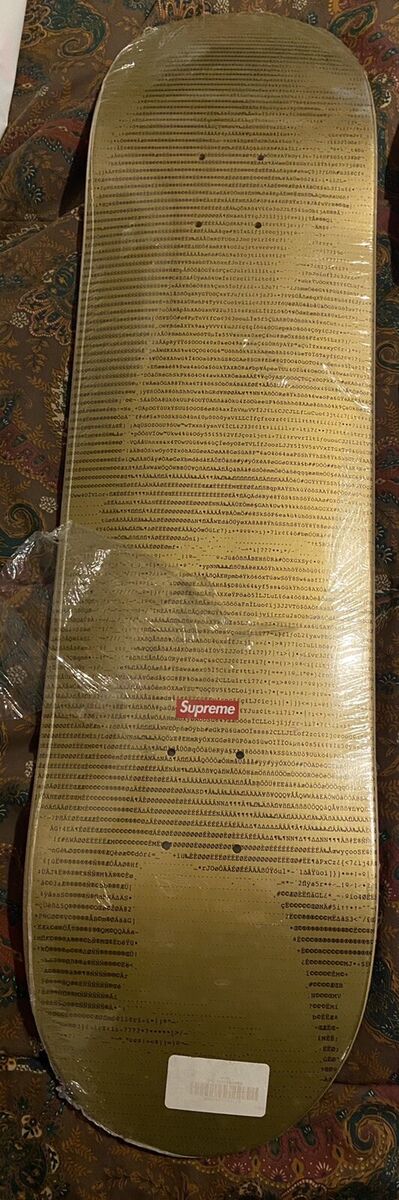 RARE Supreme Digi Deck Set FW17 Gold, Pink, White. Brand New RARE Supreme Digi Deck Set FW17 Gold, Pink, White. Brand New