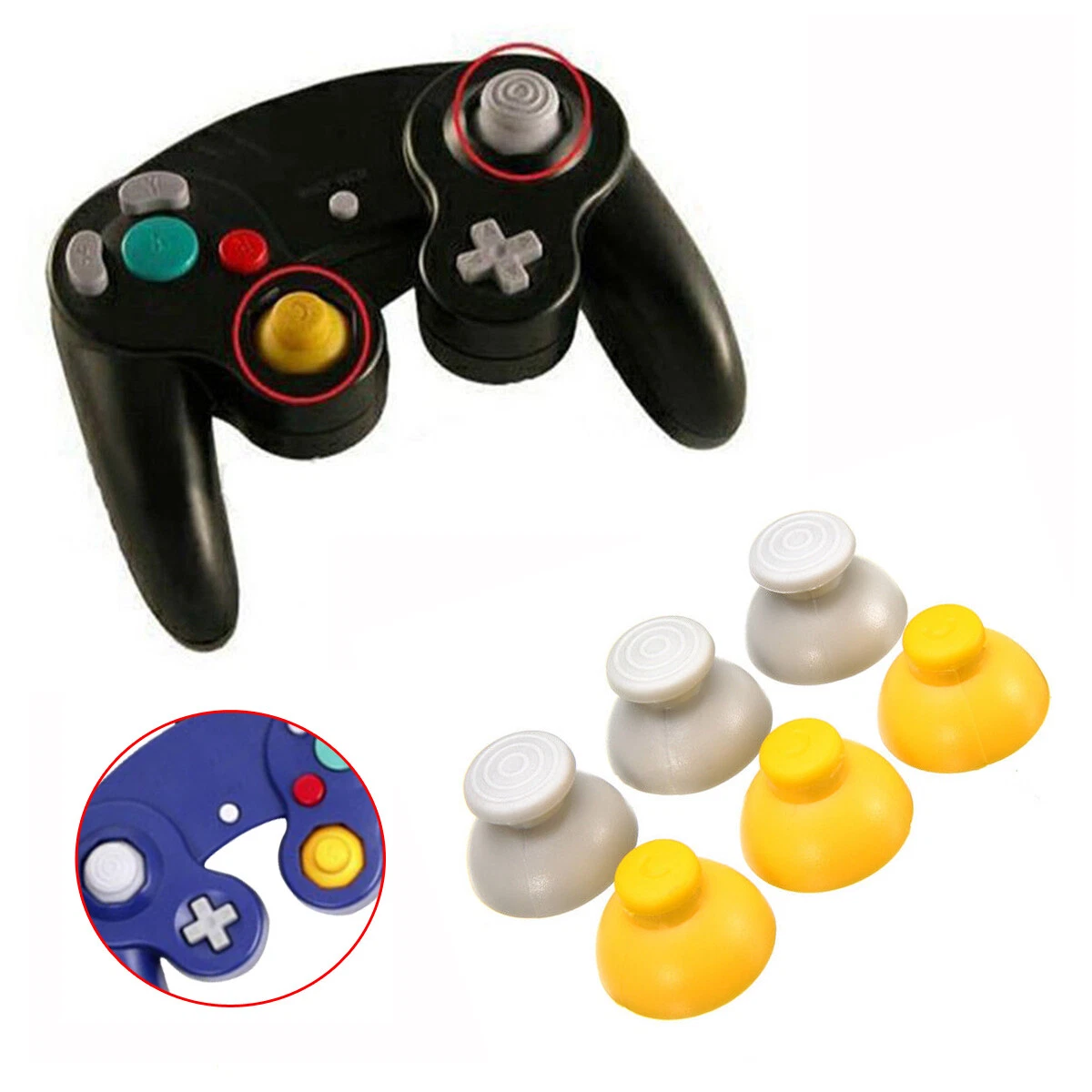 Lot De 179 Sticks/joysticks De Manettes GameCube - Neufs - Lot Pour Revendeur