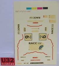 Team Slot 40075 Calca Citroen Saxo Kit Car Sola 1/32