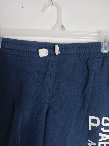 Niños P.S. de Aeropostale Pull Up Shorts Talla L (12) Usado Azul Oscuro Foto 3 de 4