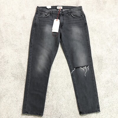  Current Elliot Jeans Women 29 Distressed Grey Color The Fling NWT $225