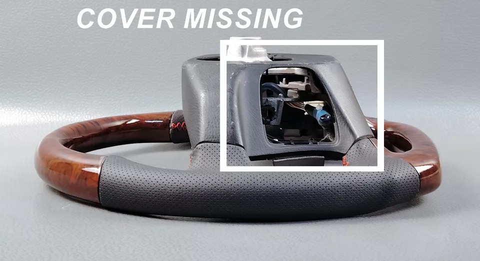 Lenkrad 2007 2012 Lexus LS460 Hydrodip CF Pistolgriff Multimedia Leder - Bild 4 von 4