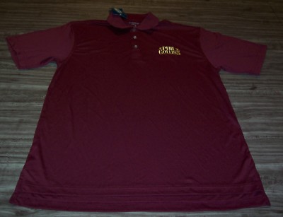 PHIL COLLINS Tour GOLF POLO Embroidered T-Shirt MENS MEDIUM NEW w/ TAG