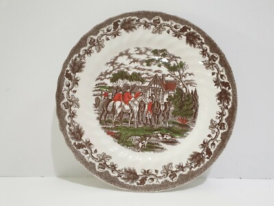 Churchill Country Life Multicolor Dinner Plate - The Meet