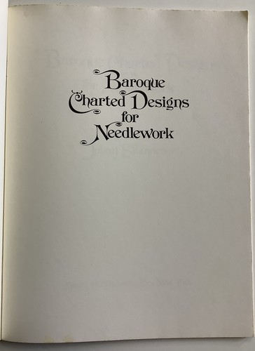 BAROQUE CHARTED DESIGNS FOR NEEDLEWORK BY JOHAN SIBMACHER - Picture 3 of 11