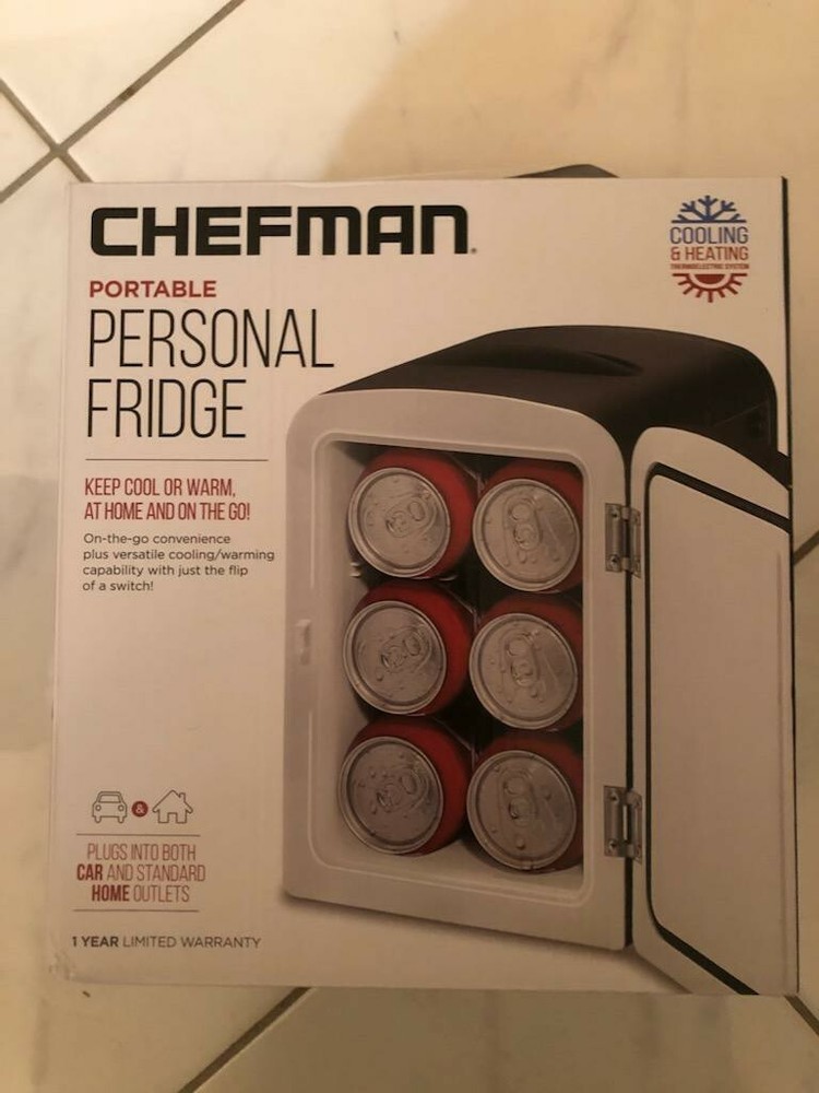 Chefman Portable Personal Fridge