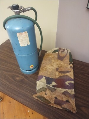 Vtg Used Primus 2010 Empty Refillable Bottle Metal Canister Cylinder
