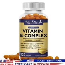 Vitamin B Complex Supplement - Super B Vitamin, Immune Boost, Metabolism, Energy