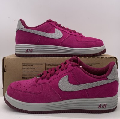 Nike Lunar Force 1 Reflect Raspberry Red Retro Sneakers OG Mens Size 9