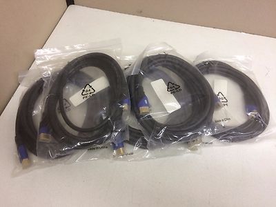 LOT of 5 NEW CE Labs 3-Meter HDMI Cable 3M