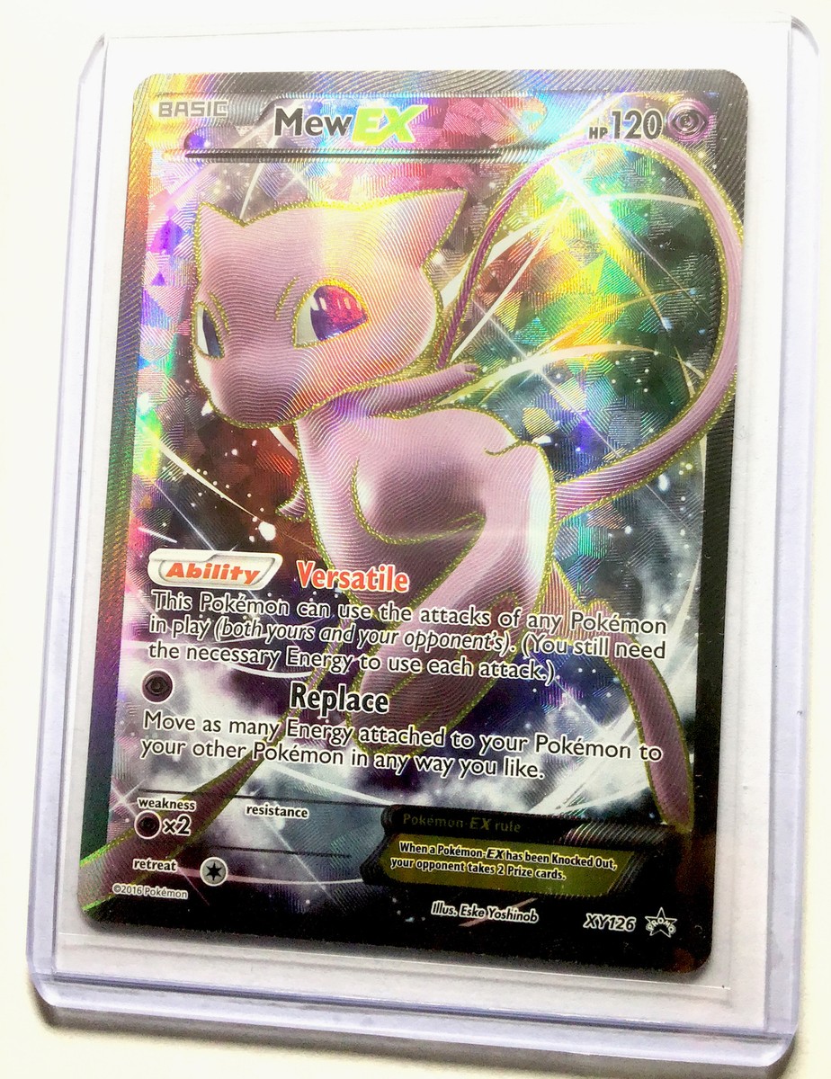 FULL ART Mew EX ULTRA RARE Pokemon Promo XY126 Holo - NM | eBay FULL ART Mew EX ULTRA RARE Pokemon Promo XY126 Holo - NM | eBay