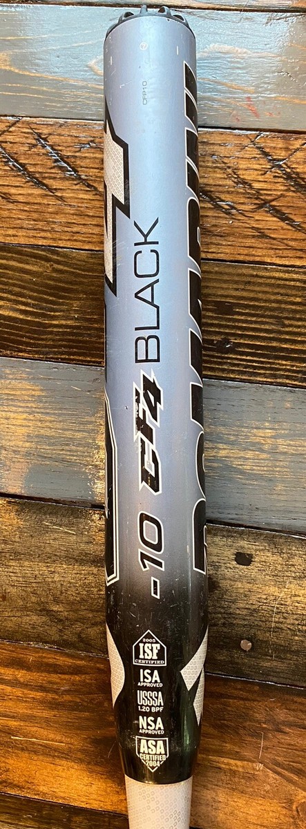 Batte De Softball DeMarini CF4 PitchBlack Plus 33/23 Oz - Jeunesse - Excellent état