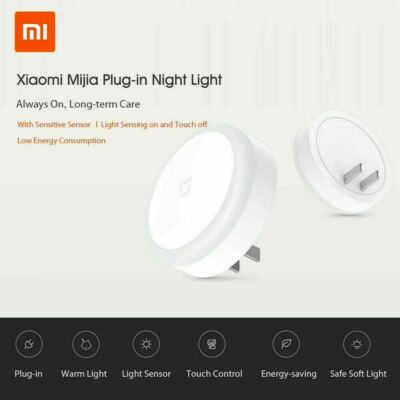 Xiaomi Mijia Led Induction Night Light Plug Version Lamp Automatic Lighting 