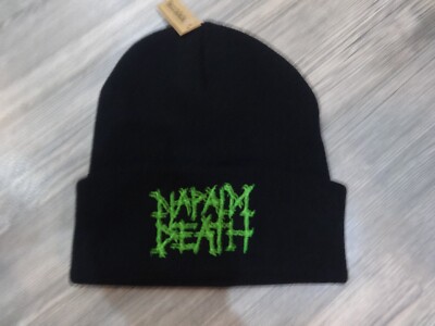 Napalm Death Beanie Death Metal Carcass Benediction Brujeria Lock Up #