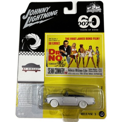 WHITE LIGHTNING JAMES BOND 007 DR. NO 1962 SUNBEAM ALPINE 1/64 Chase JLSP218
