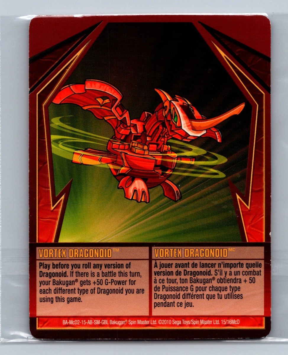 bakugan yugioh cards Bakugan, Deluxe Battle Brawlers Card Collection with Jumbo Foil Dragonoid Card, for Ages 6 and Up : Toys & Games Whether youre a seasoned Bakugan enthusiast or new to the game Bakugan Card - VORTEX DRAGONOID