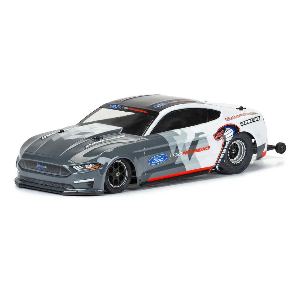 Pro-Line 3605-00 1/16 2021 Ford Mustang Cobra Jet Clear Body: Losi Mini Drag Car - Image 3 of 4