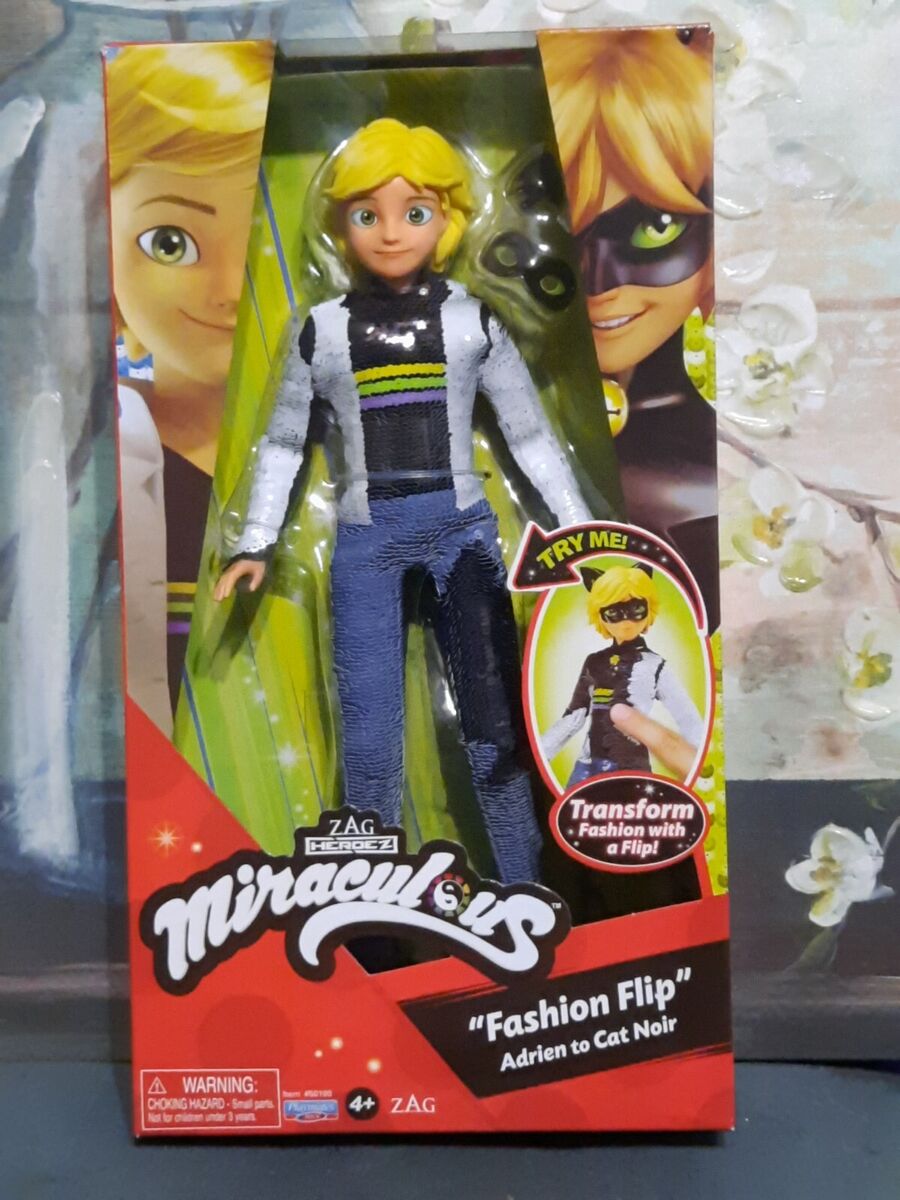 Miraculous Fashion Flip Cat Noir - Miraculous - Dolls - Indoor