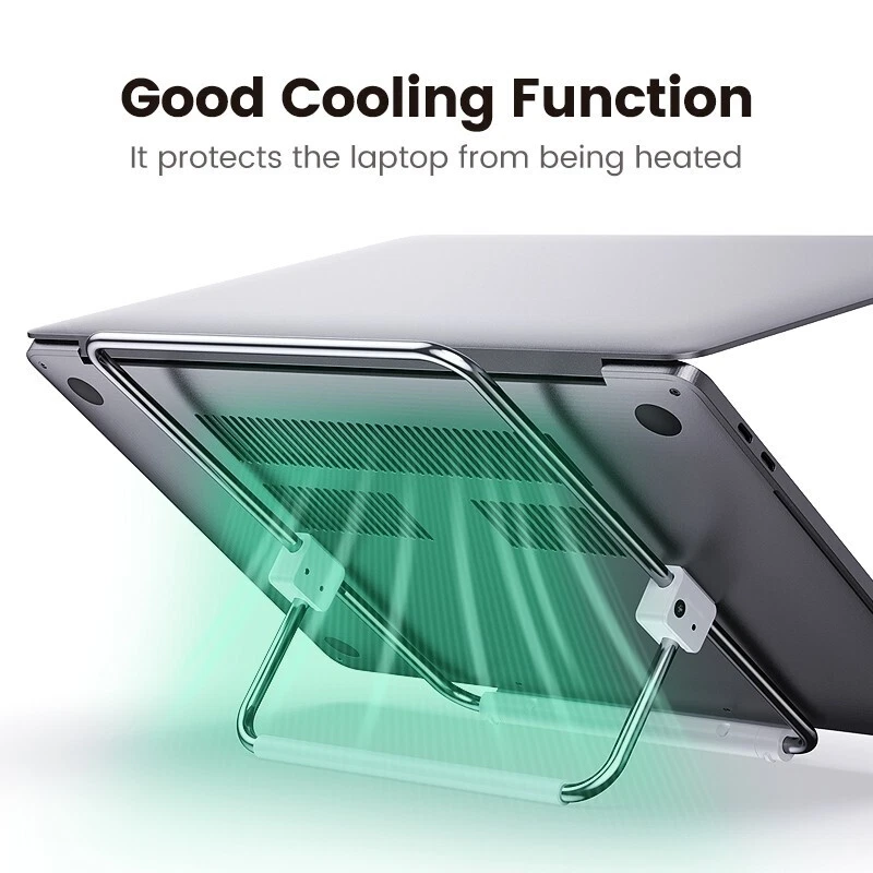 Strong Light Ergonomic Portable Adjustable Laptop Stand Foldable Desktop Holder - Image 4 of 4