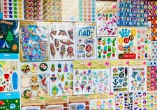 444+ Stickers various shapes, sizes, and designs decorate your scrapbook pages
