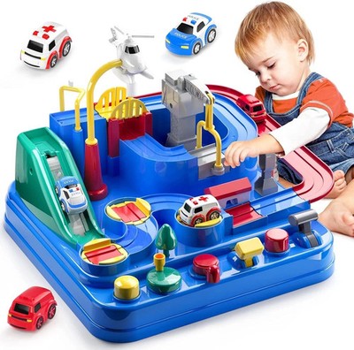 Race Track Car Toys for Kids 3 4 5 6 Years Old - City Adventures Set for Boys ..