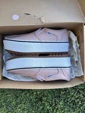 VANS Asher Slip-On Platform Low Top Sneakers ...