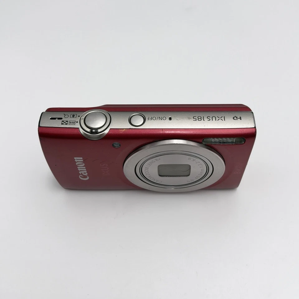 Canon IXUS 185 Rot - Kompakte Digitalkamera Reisekamera - 20 MP - Getestet LESEN - Imagen 4 de 4