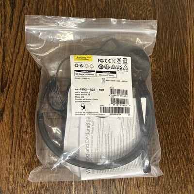 Jabra Evolve 20 MS Teams Wired Headset Mono Headset (4993-823-109) HSC016