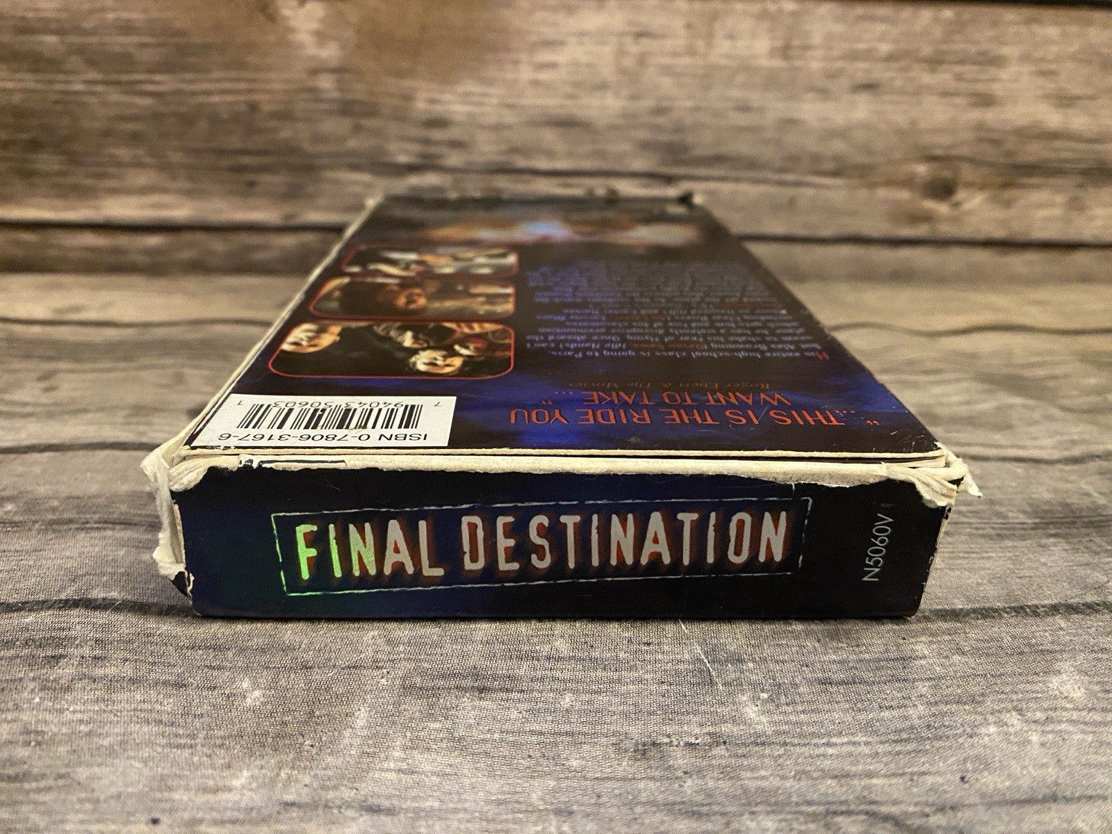 Final Destination 1 (VHS, 2000) Devon Sawa Ali Larter Horror Classic
