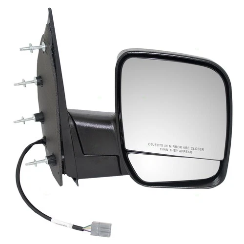 Power Mirror fits 2002-2002 E-150 Econoline Dual Glass-4 Mounting Points Right