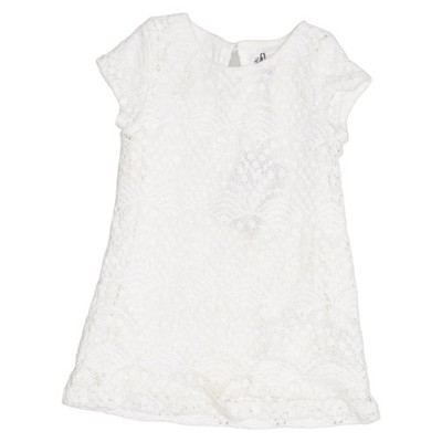 H&M, Kleid, Größe: 86/92, Weiß, Baumwolle/Polyamid/Polyester, Sonstiges #EHL