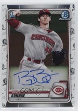 2020 Bowman Draft Chrome Draft Picks Auto Bryce Bonnin #CDA-BB Auto 2a9