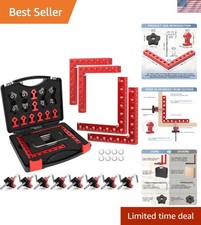 Corner Clamp for Woodworking, 90 Degree Corner Clamp, Aluminum Alloy 4 Pack 5...