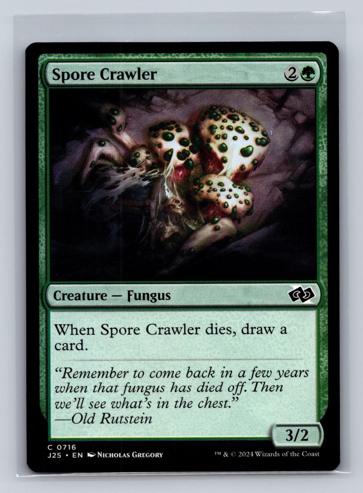 Spore Crawler 716 Common Foundations Jumpstart Magic: The Gathering Near Mint