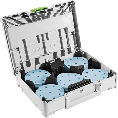 Festool Schleifmittel-Systainer3 Granat SYS-STF D125 GR-Set 101tlg. STF D125/8
