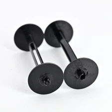 Vintage Kodak 127 Film Take Up Spool - Metal - Good Used Condition - Black